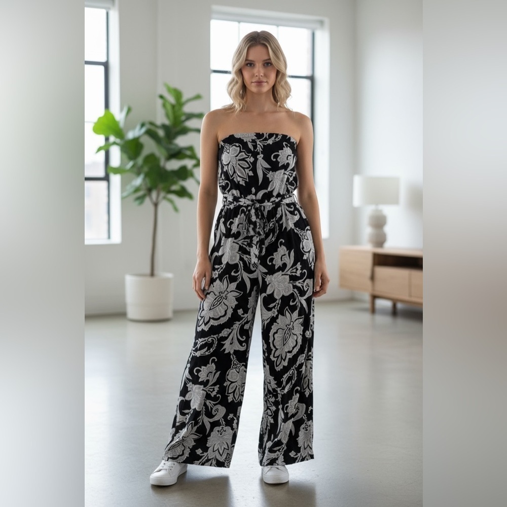 💛 Jumpsuit with matching cardigan